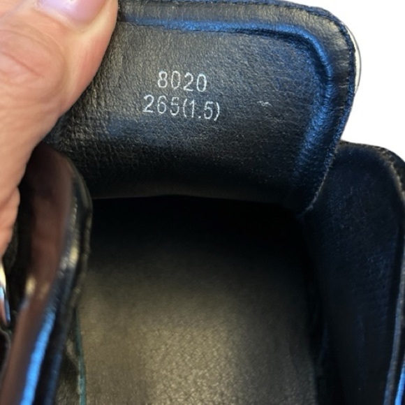 Rose.G Black White Punk Lace Up Platform Creepers Shoe Size 10 Retro 90s Unisex - Picture 15 of 16